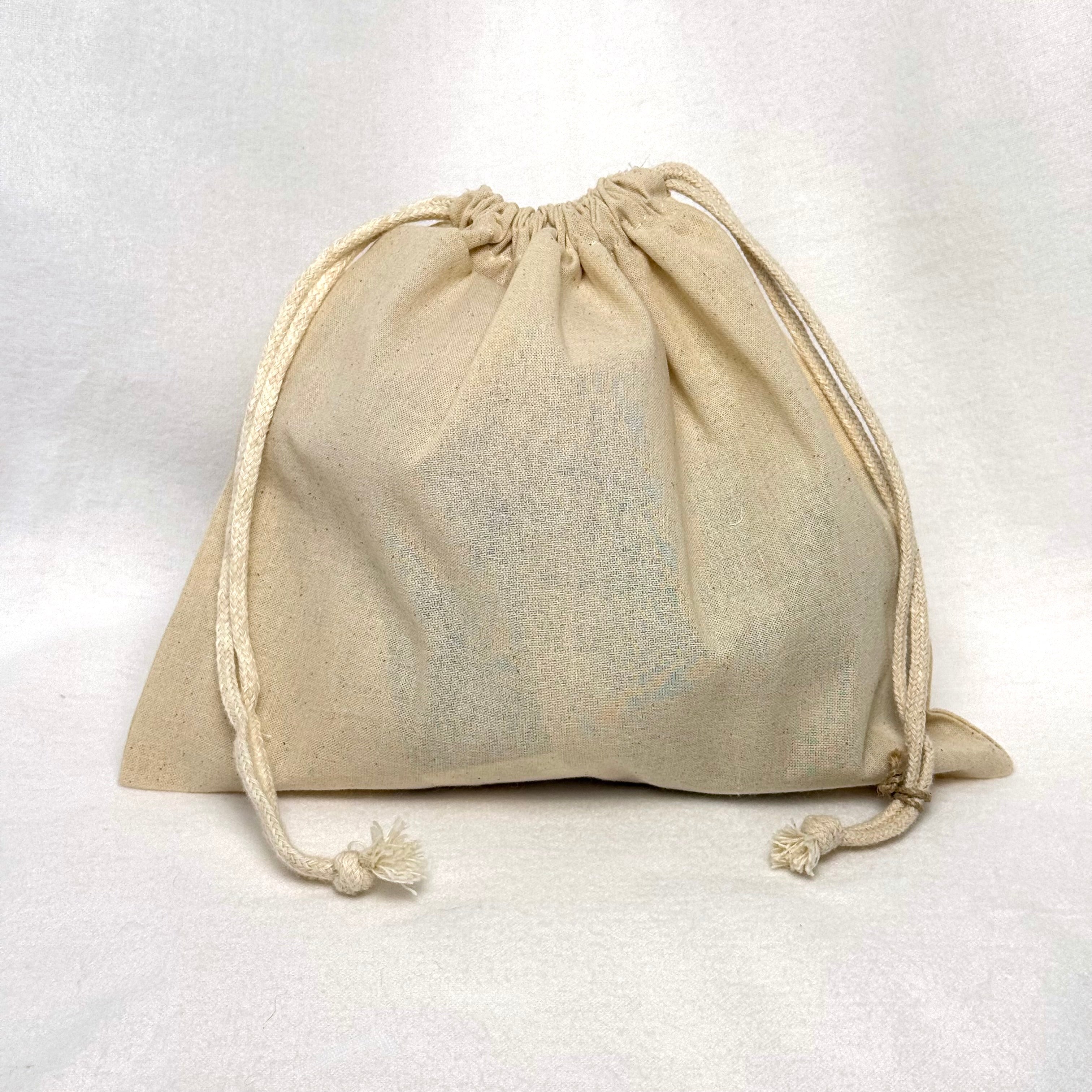 Cotton drawstring bag