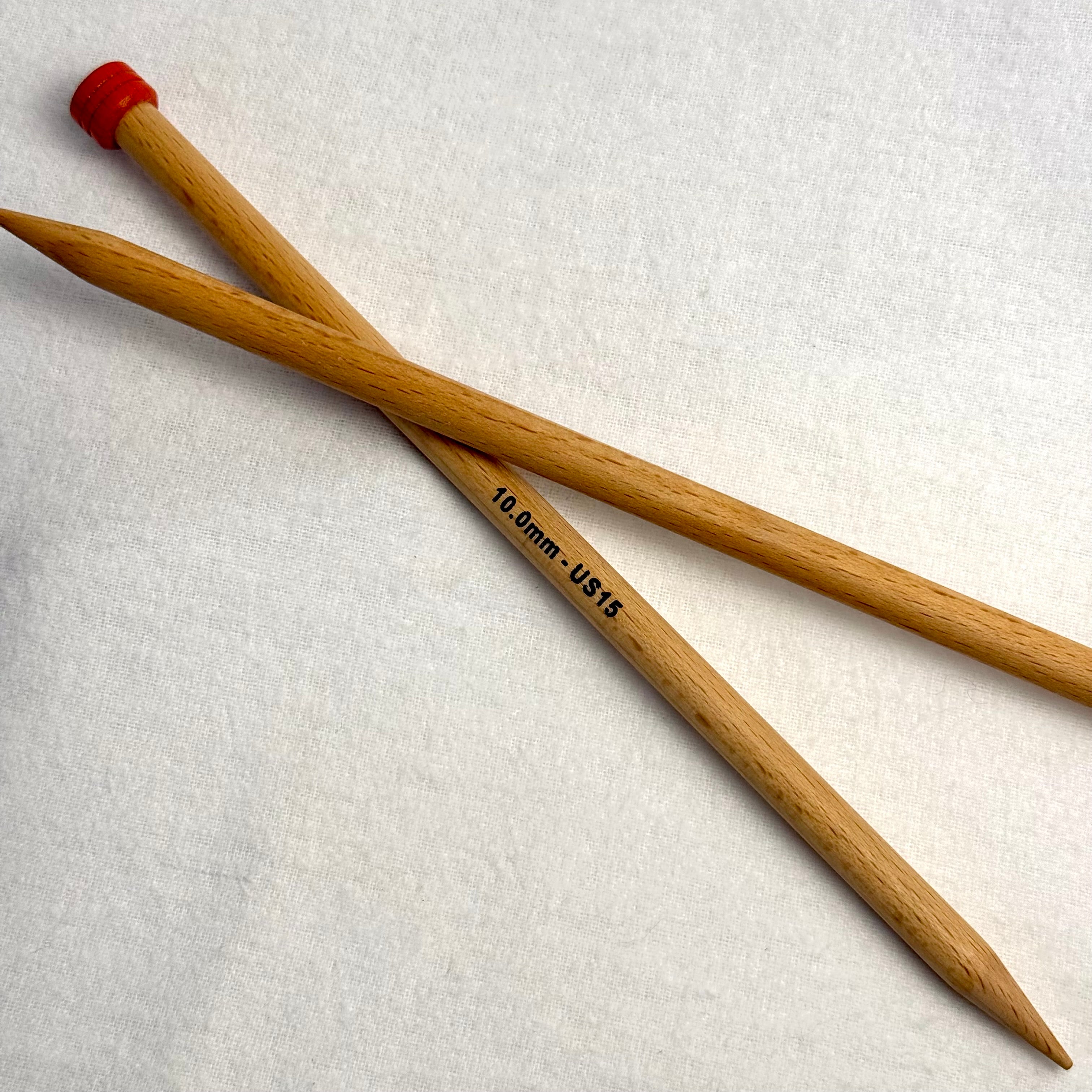 KnitPro Basix Single Point Needles 10mm