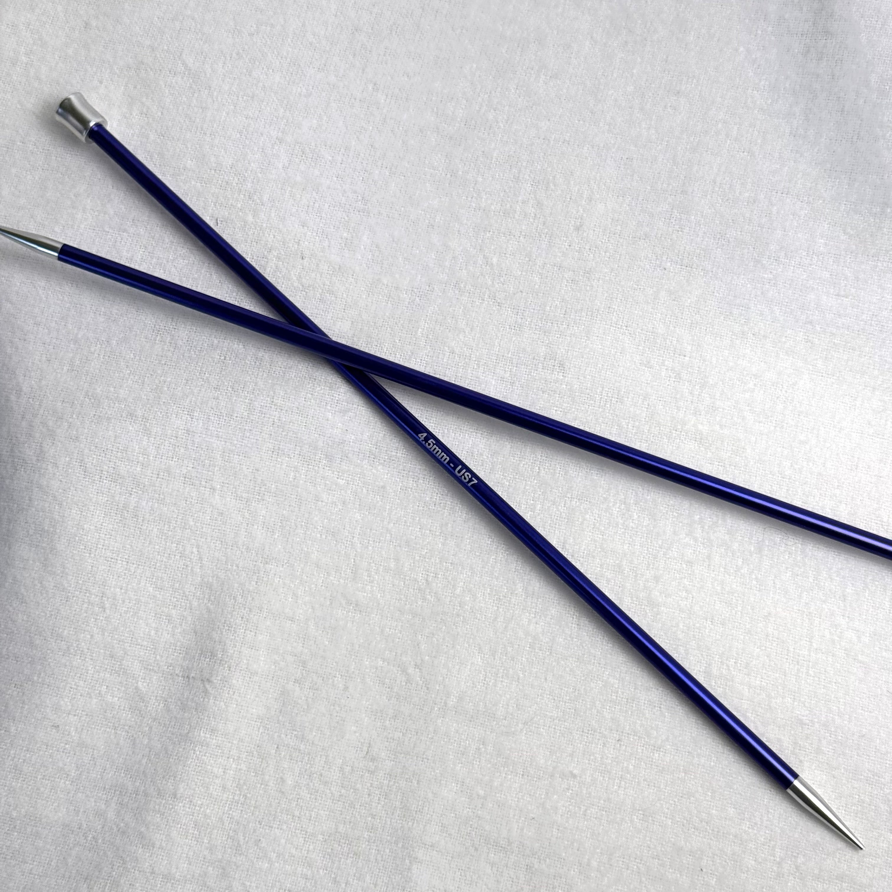 KnitPro Zing Single Point Needles 4.5mm