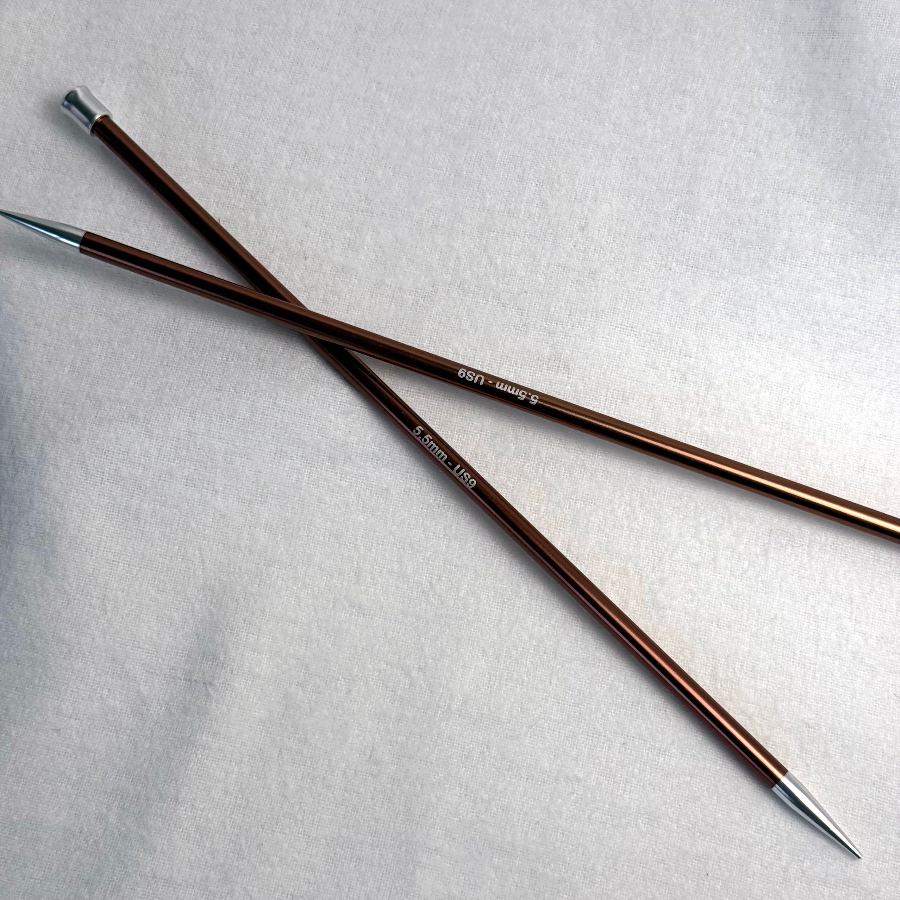 KnitPro Zing Single Point Needles 5.5mm